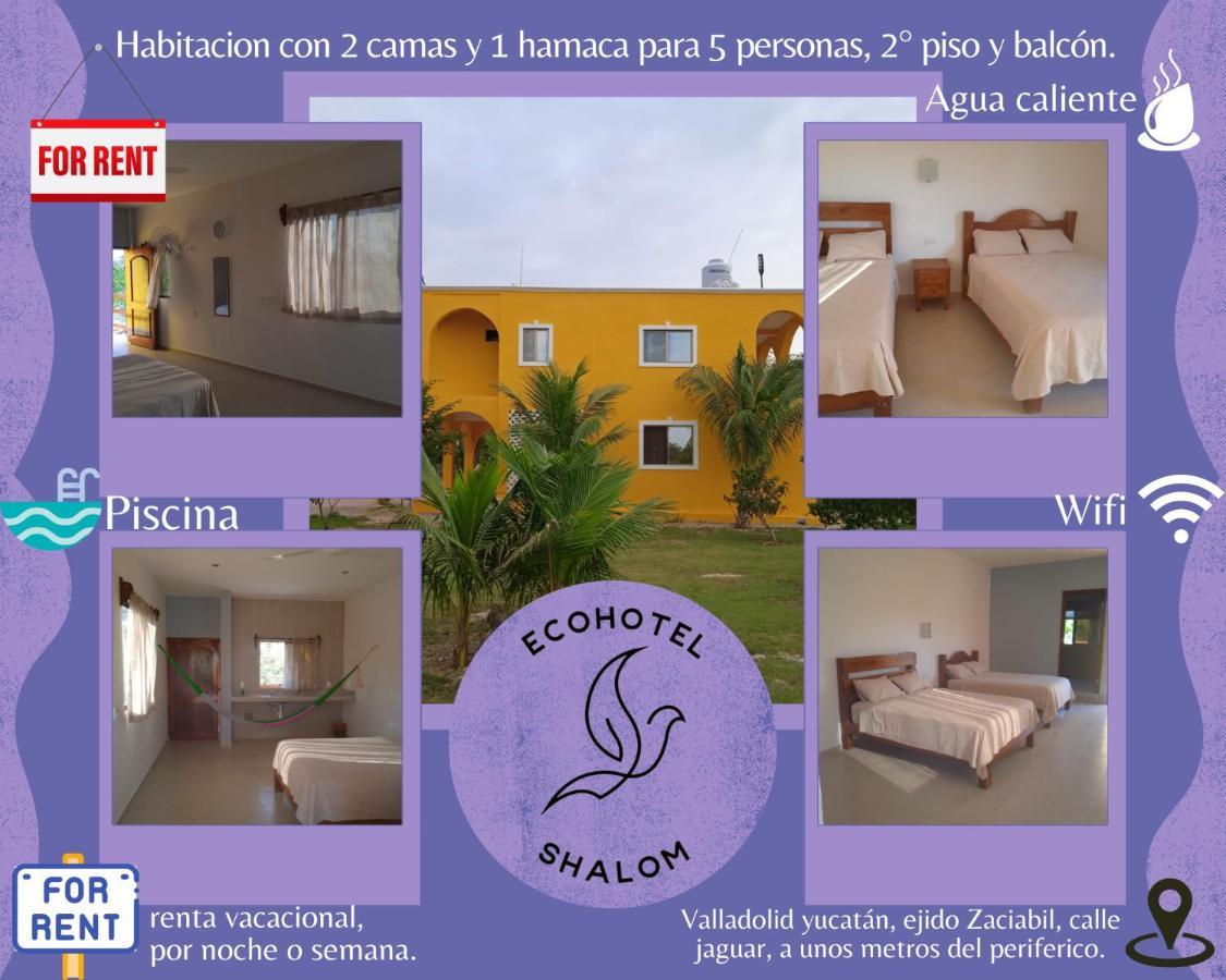 Ecohotel Shalom Valladolid  Kültér fotó